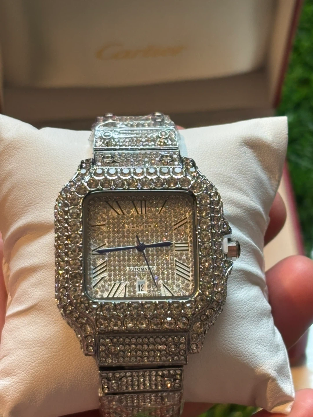Bust down luxury watch - photo 4