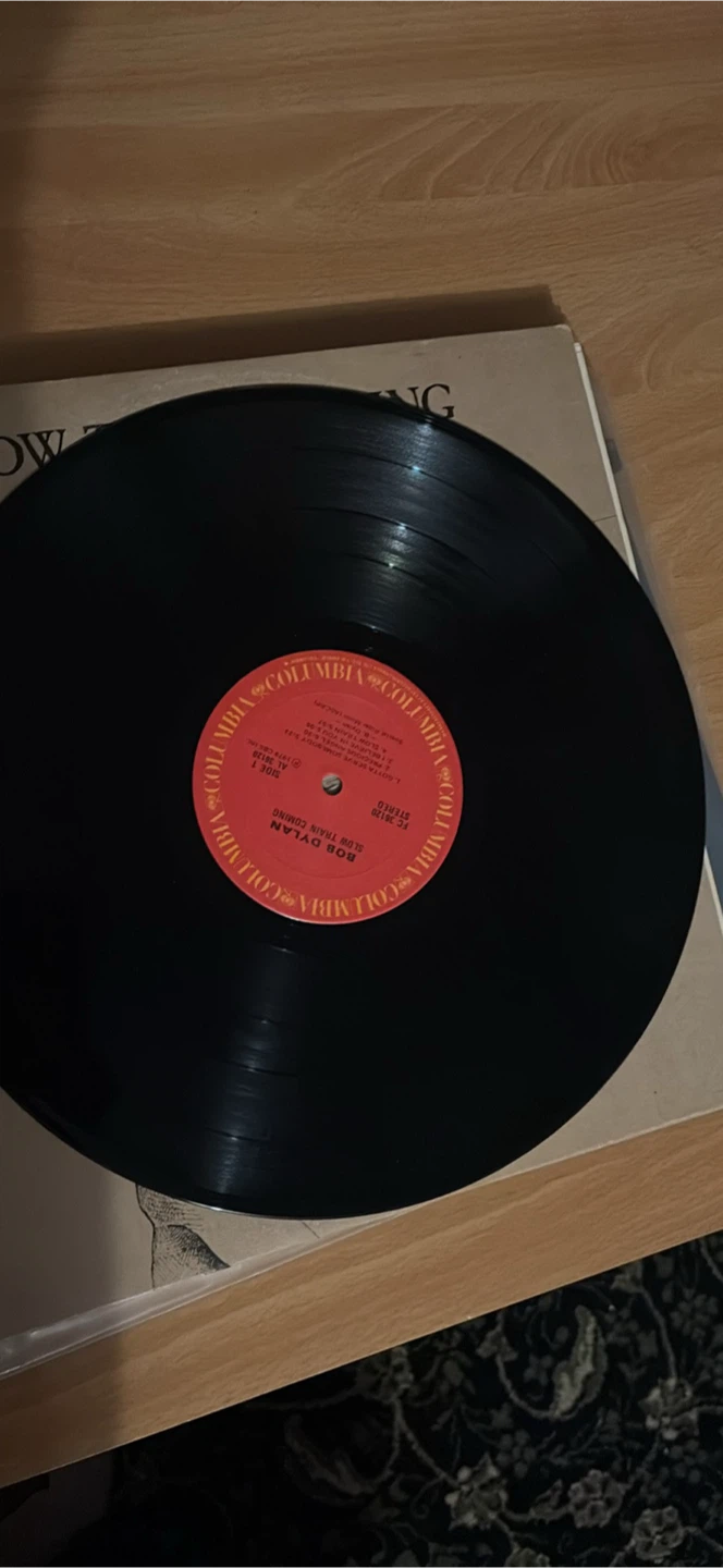 Bob Dylan - Slow Train Coming Vinyl Record - photo 2