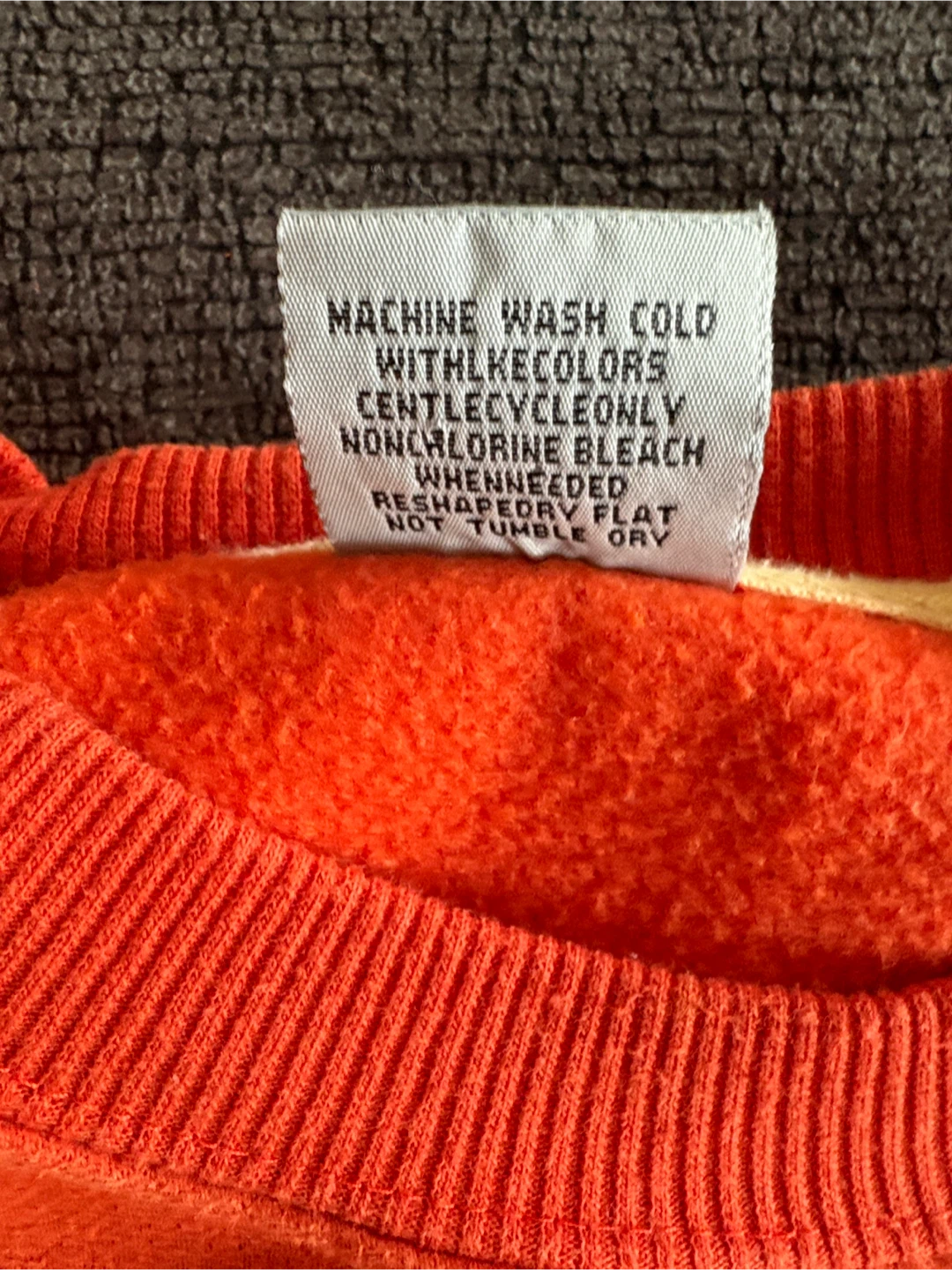 Vintage Timberland Orange Sweatshirt - photo 2