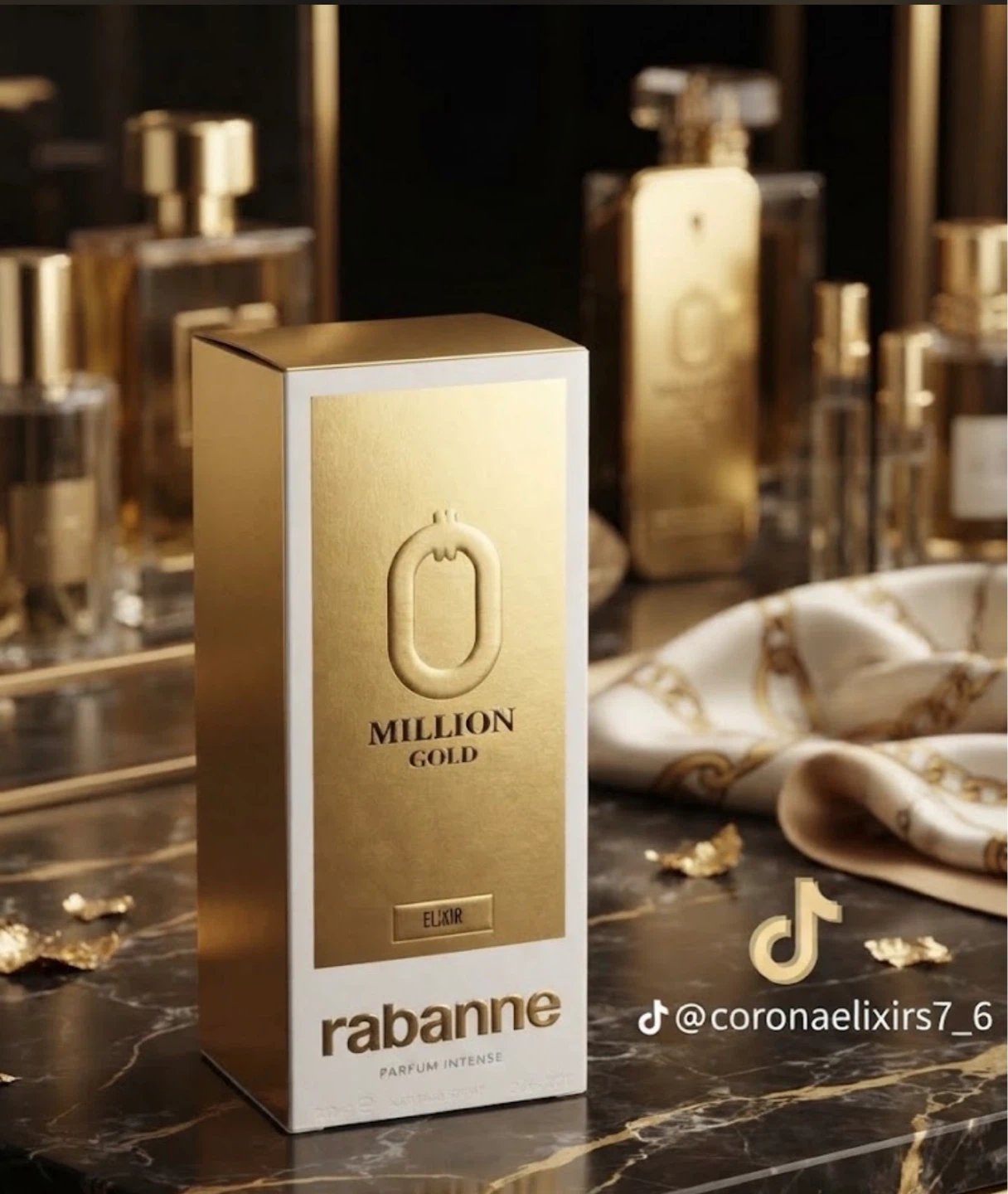 Rabanne Million Gold Elixir Parfum Intense 100ml
