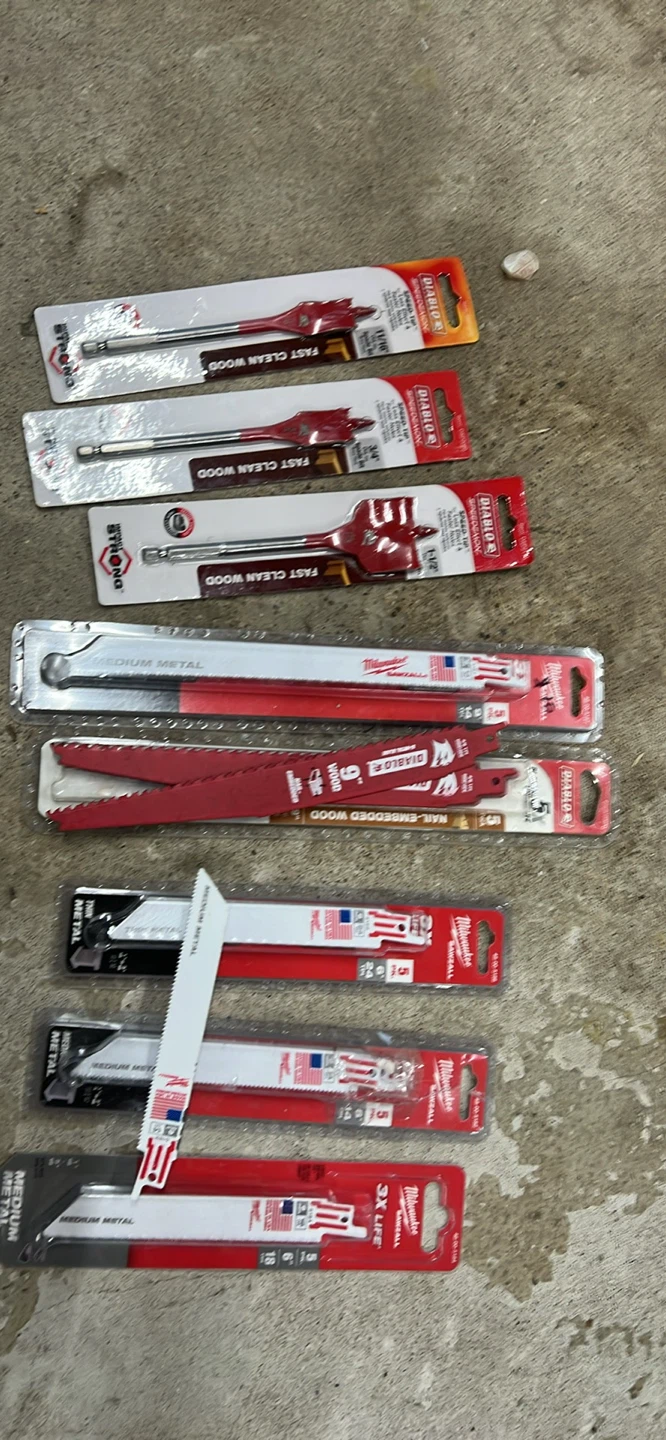 Milwaukee & Diablo Reciprocating Saw Blades - photo 2