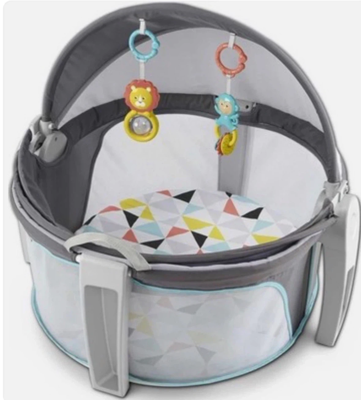 Fisher Price On-the-Go Baby Dome Portable Infant Play Tent - photo 2