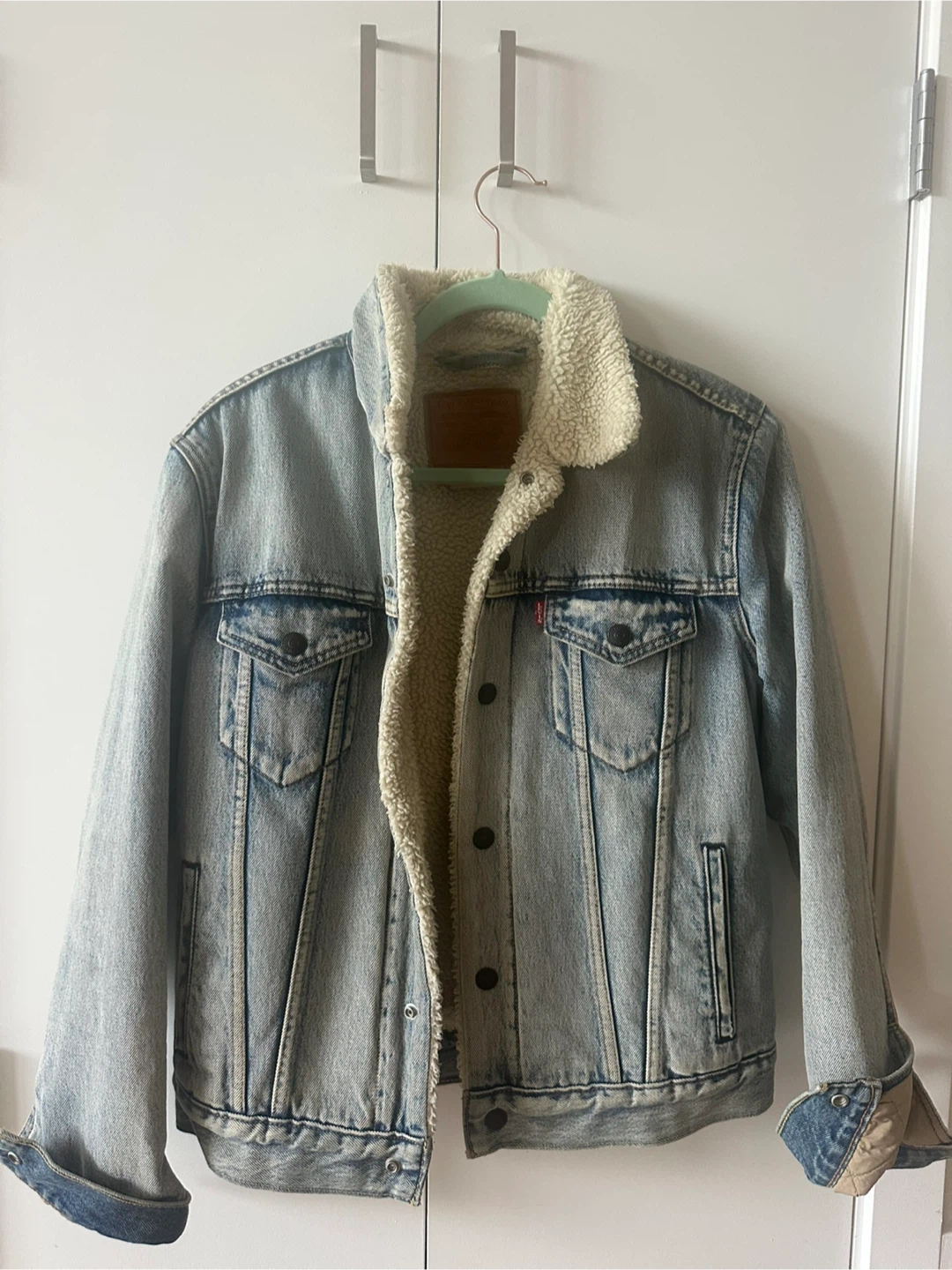 Levi's Sherpa Lined Denim Trucker Jacket