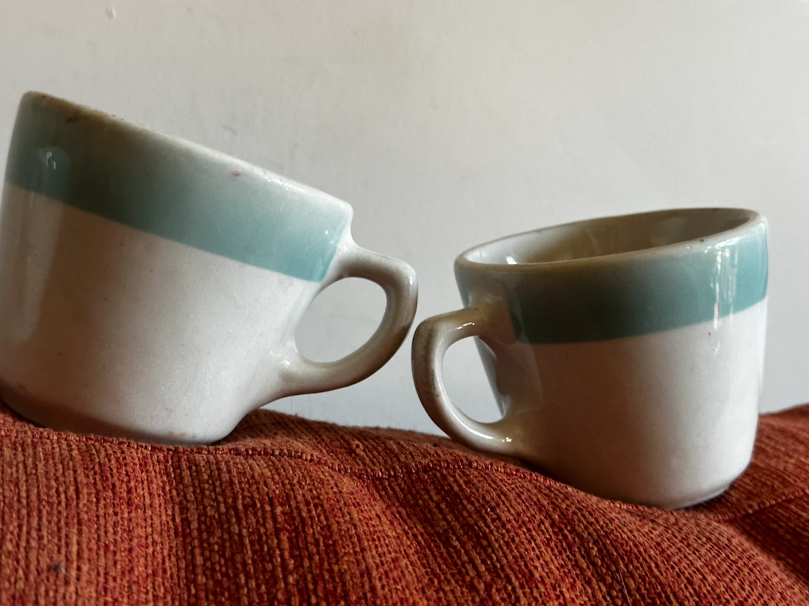 Set of 4 grindley hotel ware coffee mugs - photo 3