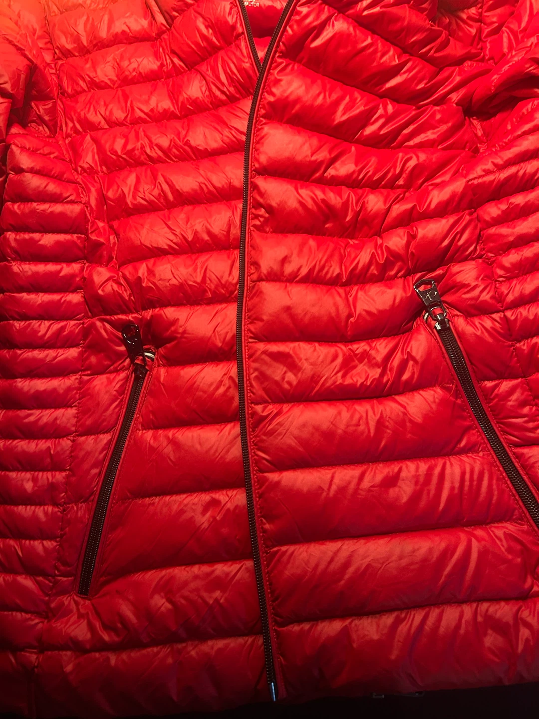 Calvin Klein Red Packable Premium Down Jacket - photo 4