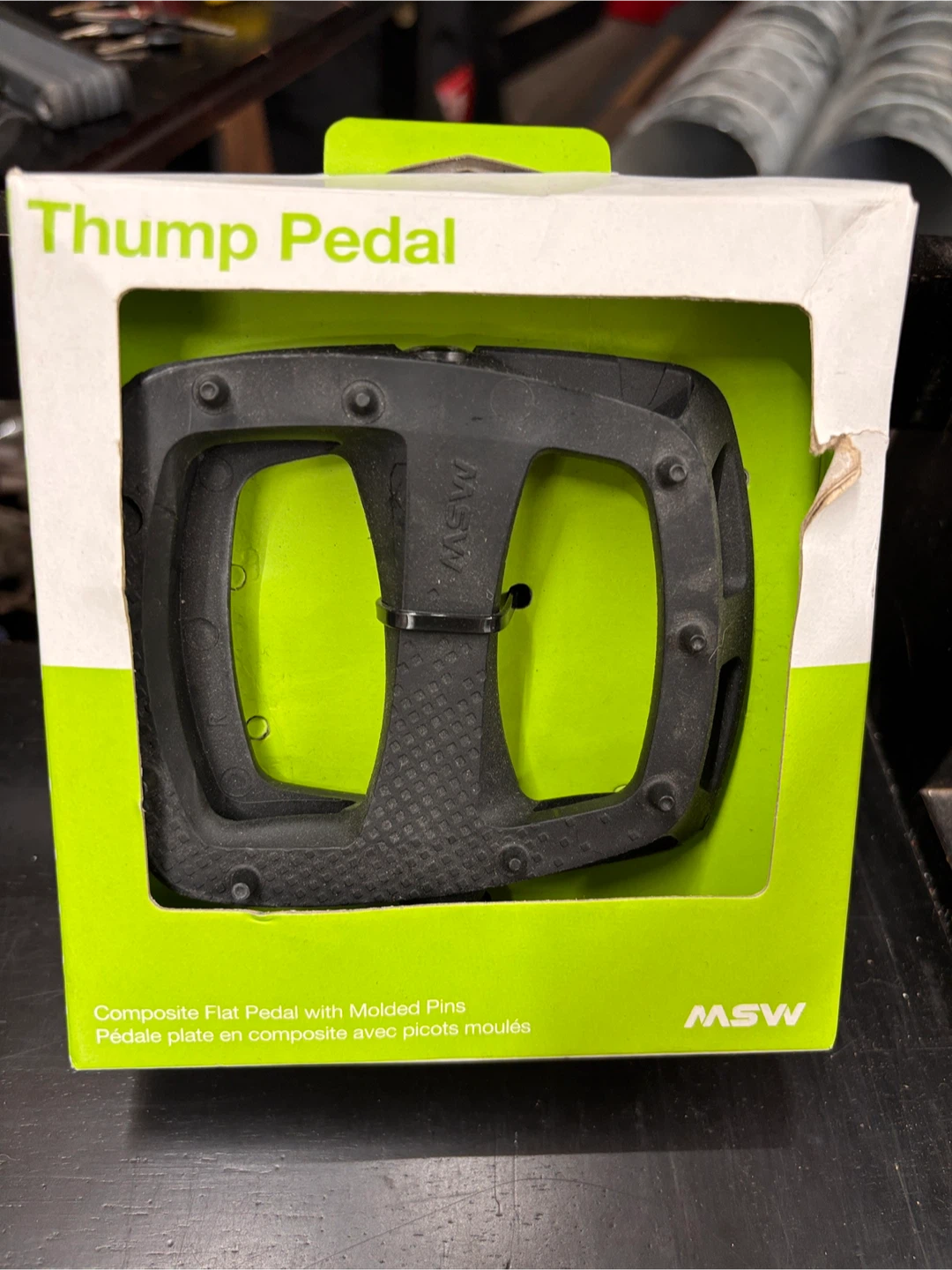 MSW Thump Pedal Composite Flat Pedal with Molded Pins - photo 4