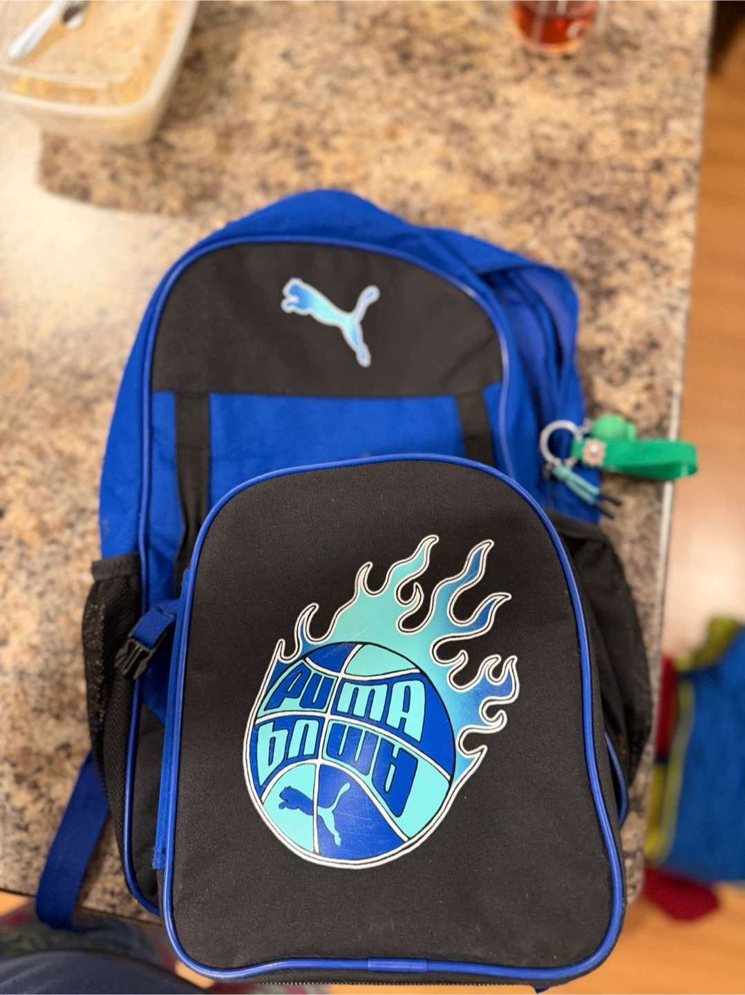 Puma Kids Backpack with Lunch Bag