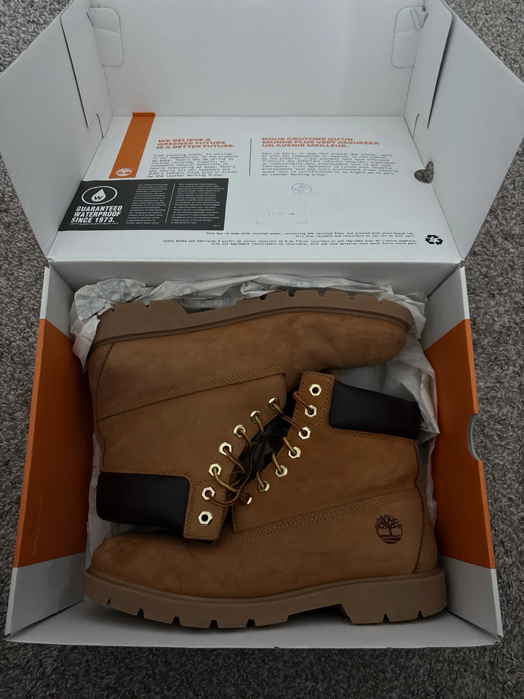 Timberland Classic 6-Inch Waterproof Boots Wheat