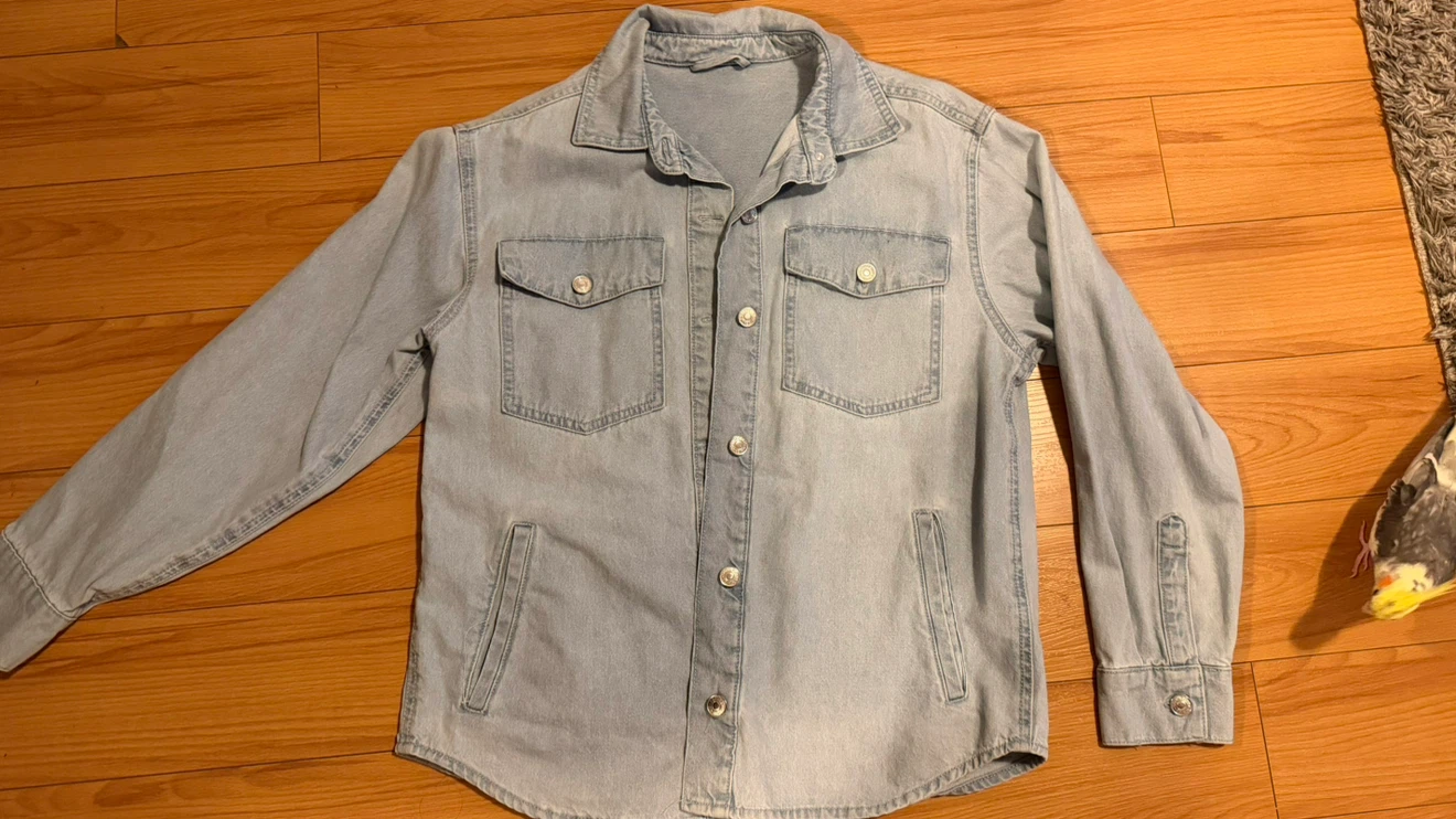 Light Wash Denim Shirt