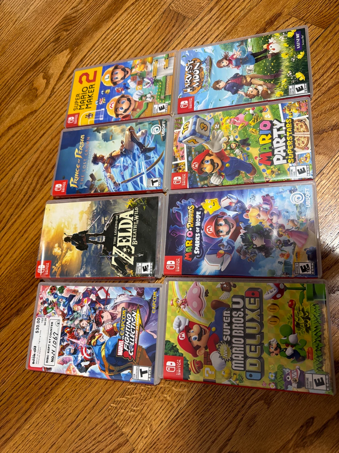 Nintendo Switch Games Bundle (8 Titles)