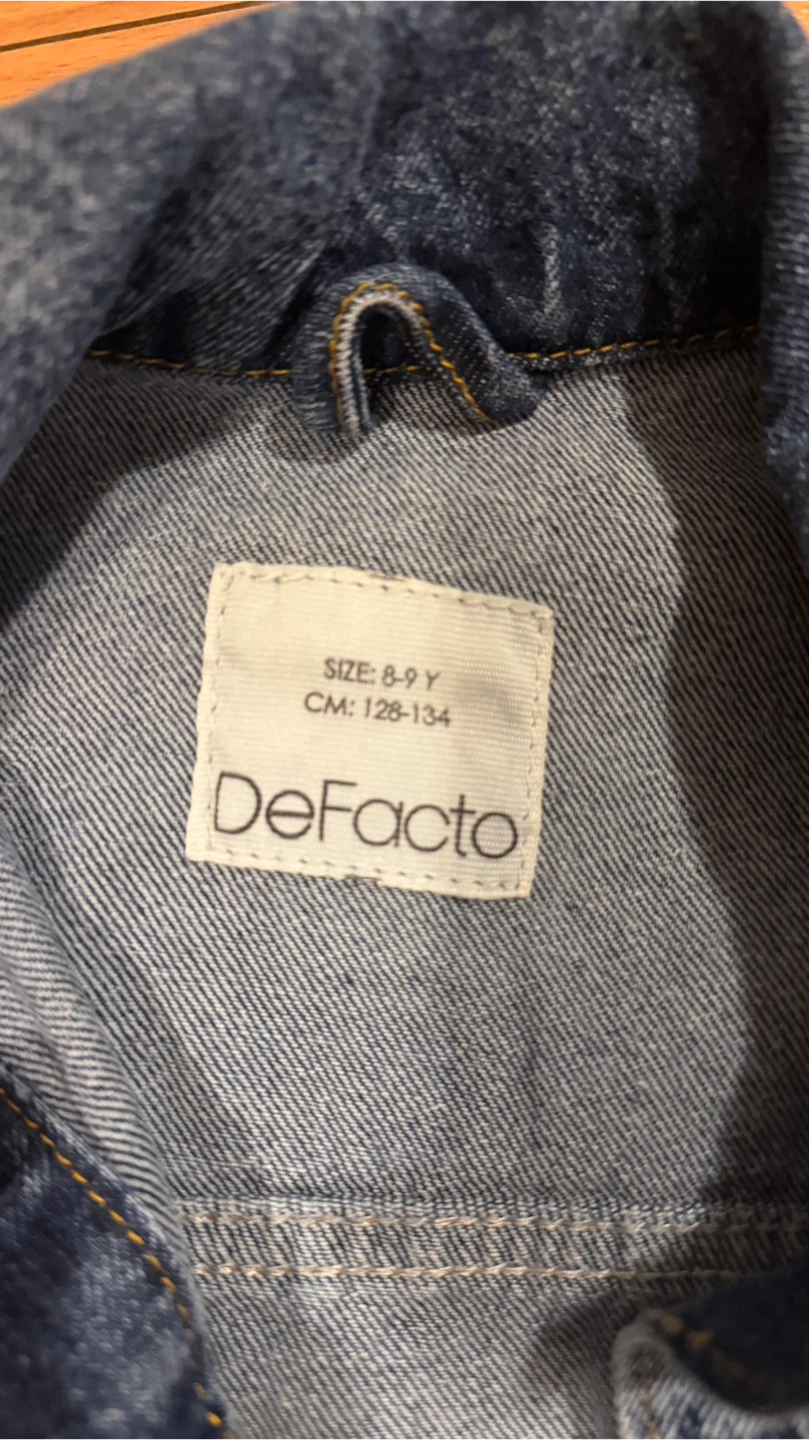 DeFacto Denim Jacket - Size 8-9Y - photo 2