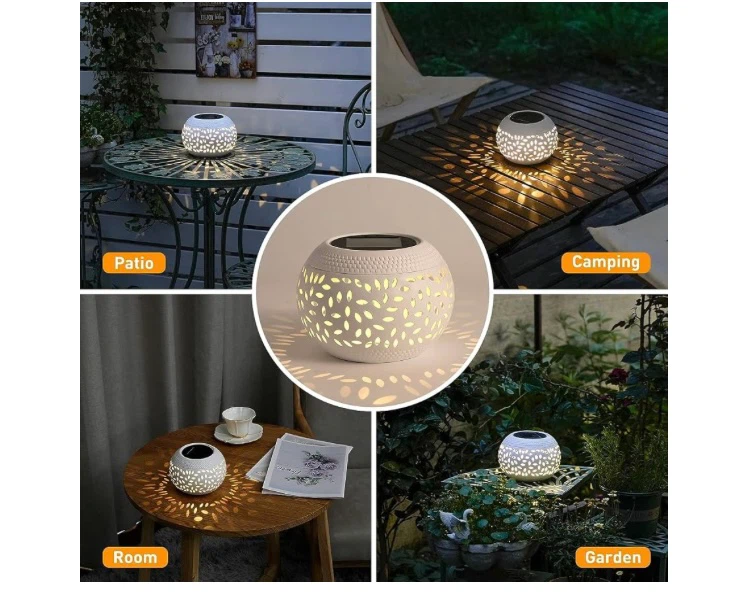 OMRAYTU Solar Table Lantern Outdoor Waterproof LED Lamp - photo 5