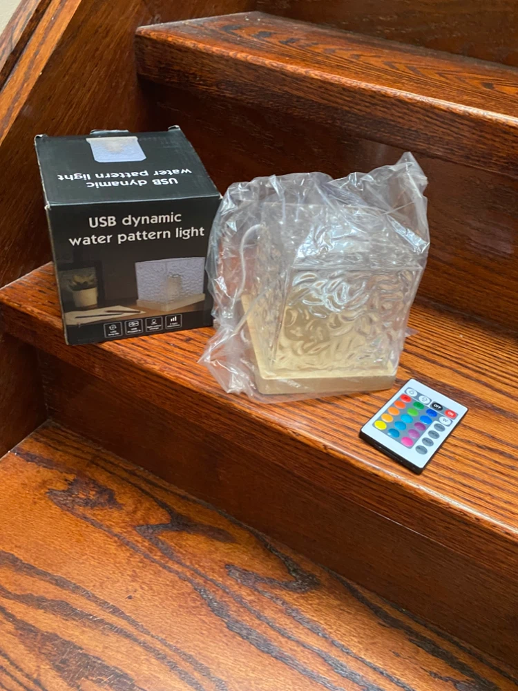 USB Dynamic Water Pattern Light with Remote - photo 4
