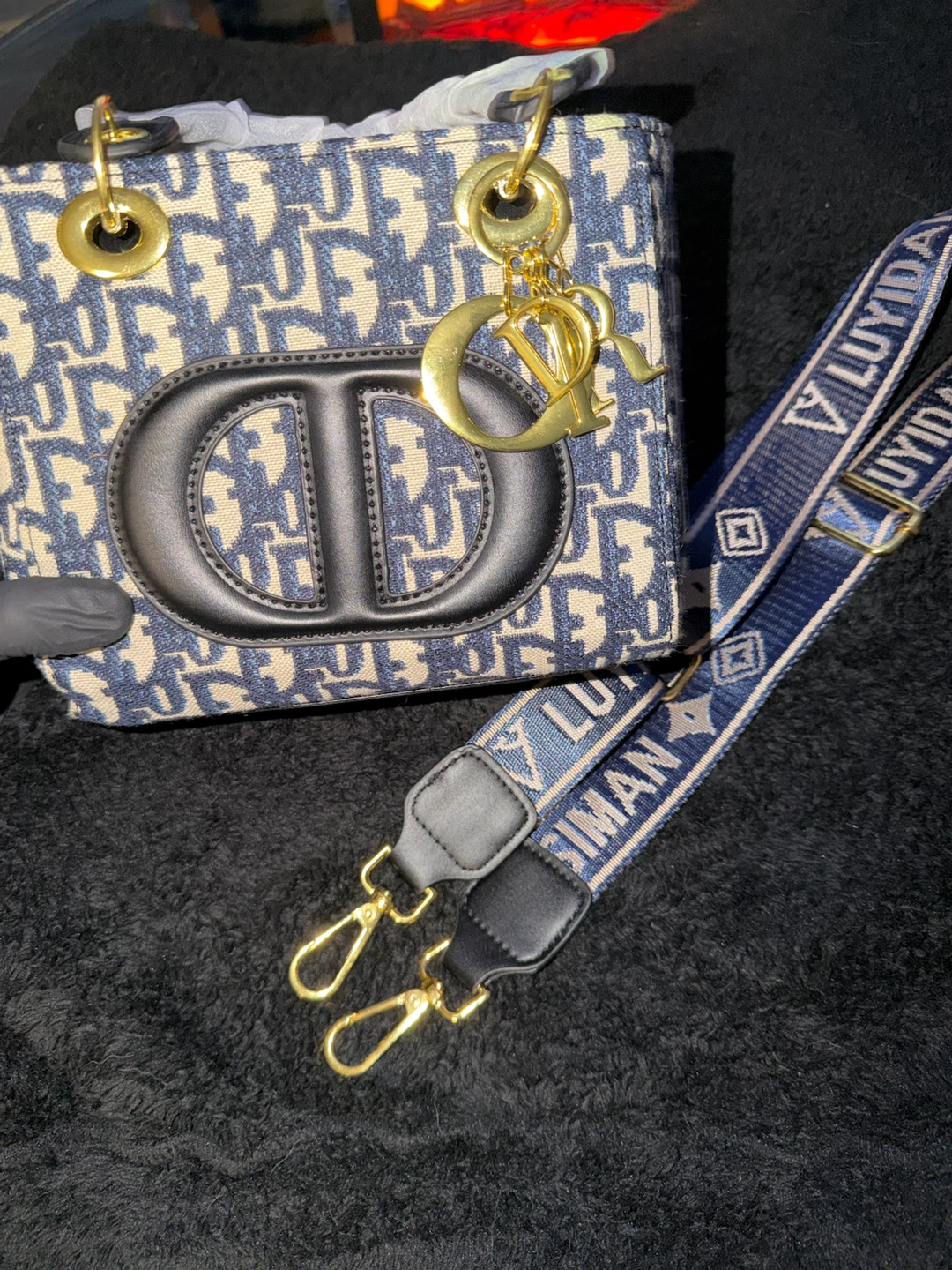 Dior Lady Dior Bag with Shoulder Strap - photo 2