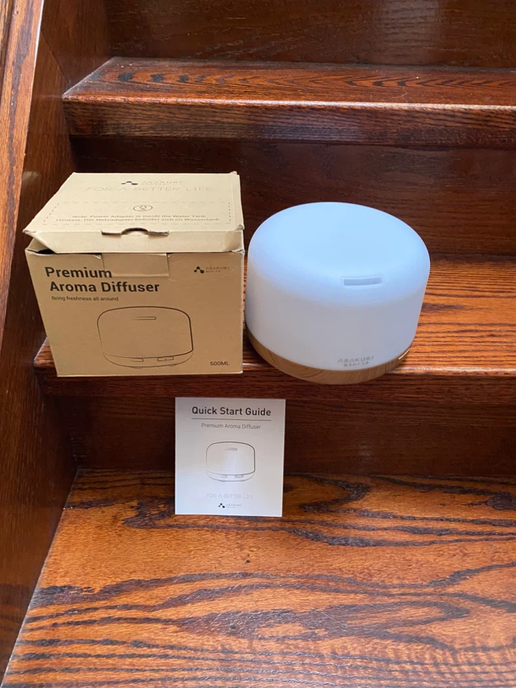 ASAKUKI Premium Aroma Diffuser 500ml