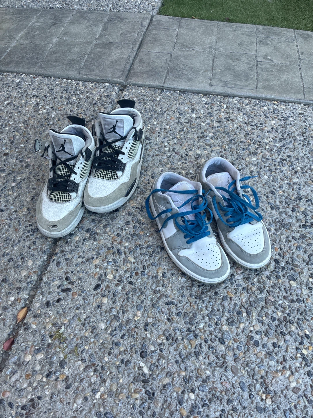 1 pairs of Jordan 1s and 4s