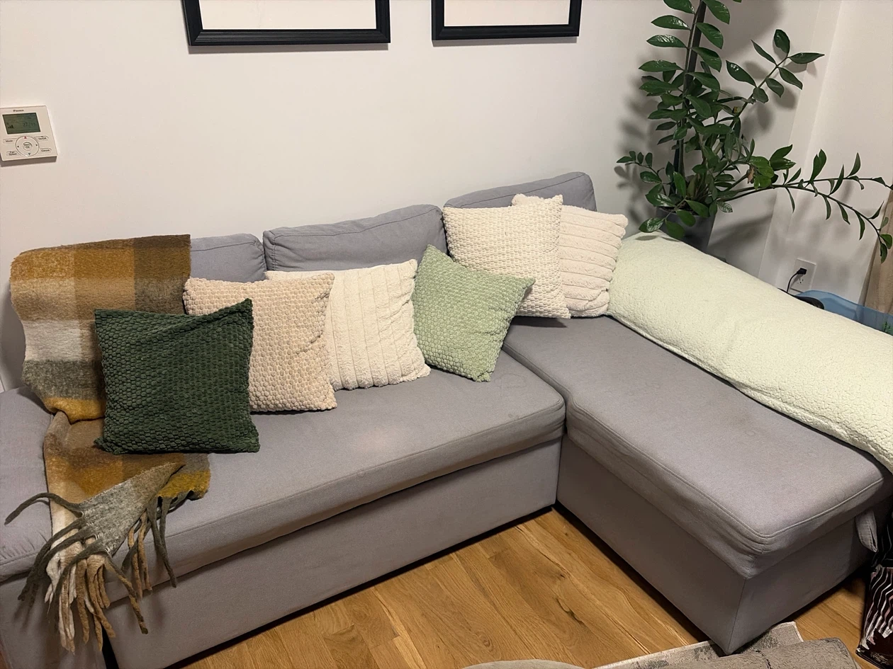 IKEA Sectional Sofa with Pull-out Bed