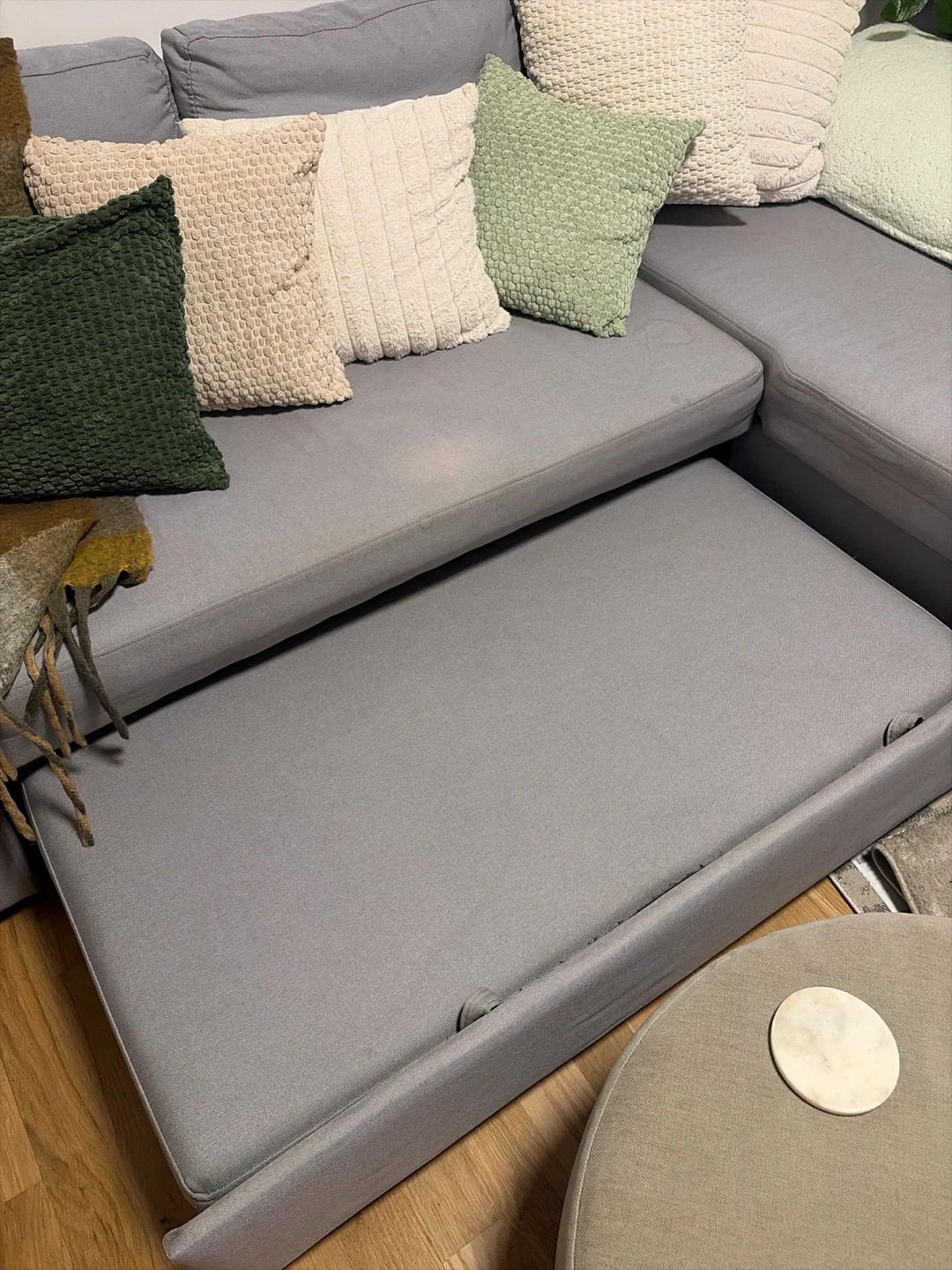IKEA Sectional Sofa with Pull-out Bed - photo 2
