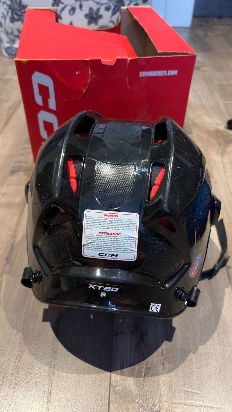 CCM HTXXT20 Helmet with Box (Size Medium) - photo 4