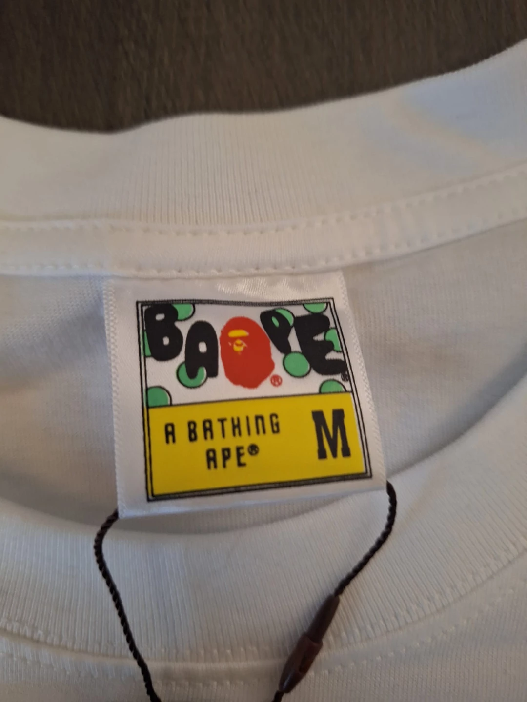 A Bathing Ape BAPE Milo Shark Tee - White, Size M - photo 4