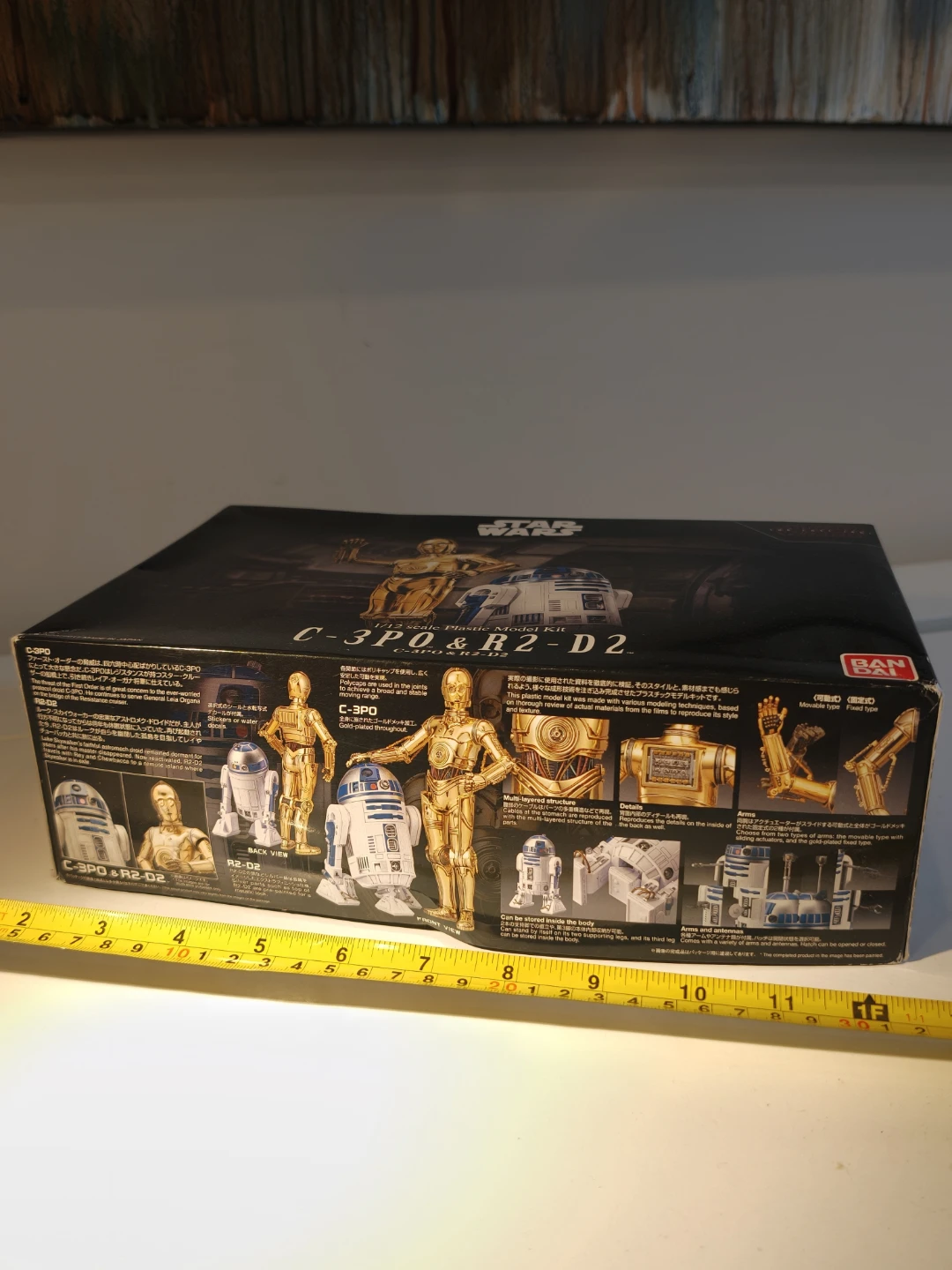 Bandai Star Wars C-3PO & R2-D2 1/12 Scale Plastic Model Kit - photo 2