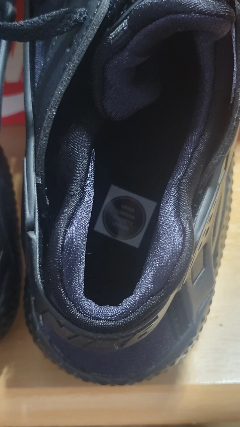 Nike Huarache Run (GS) Black Shoes Size 4.5Y - photo 3