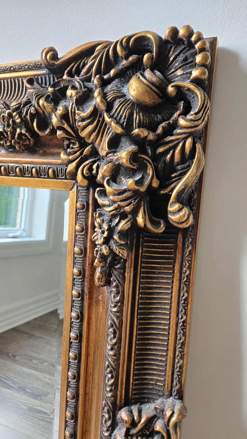 Ornate Gold Framed Mirror - photo 2
