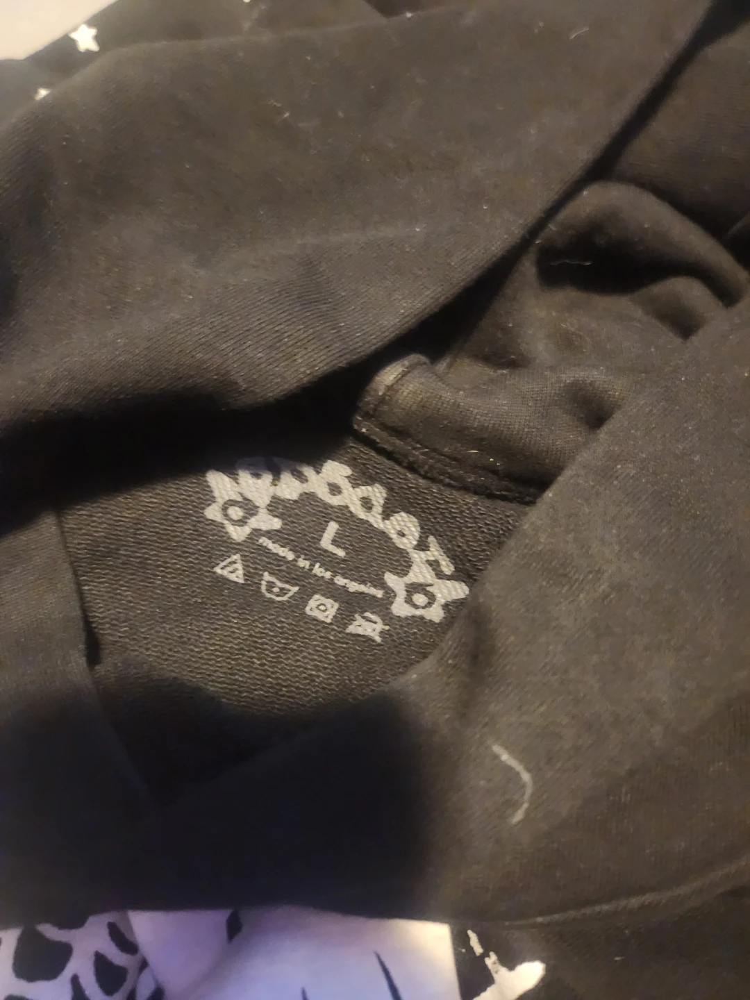 Black sp5der Hoodie size L - photo 3