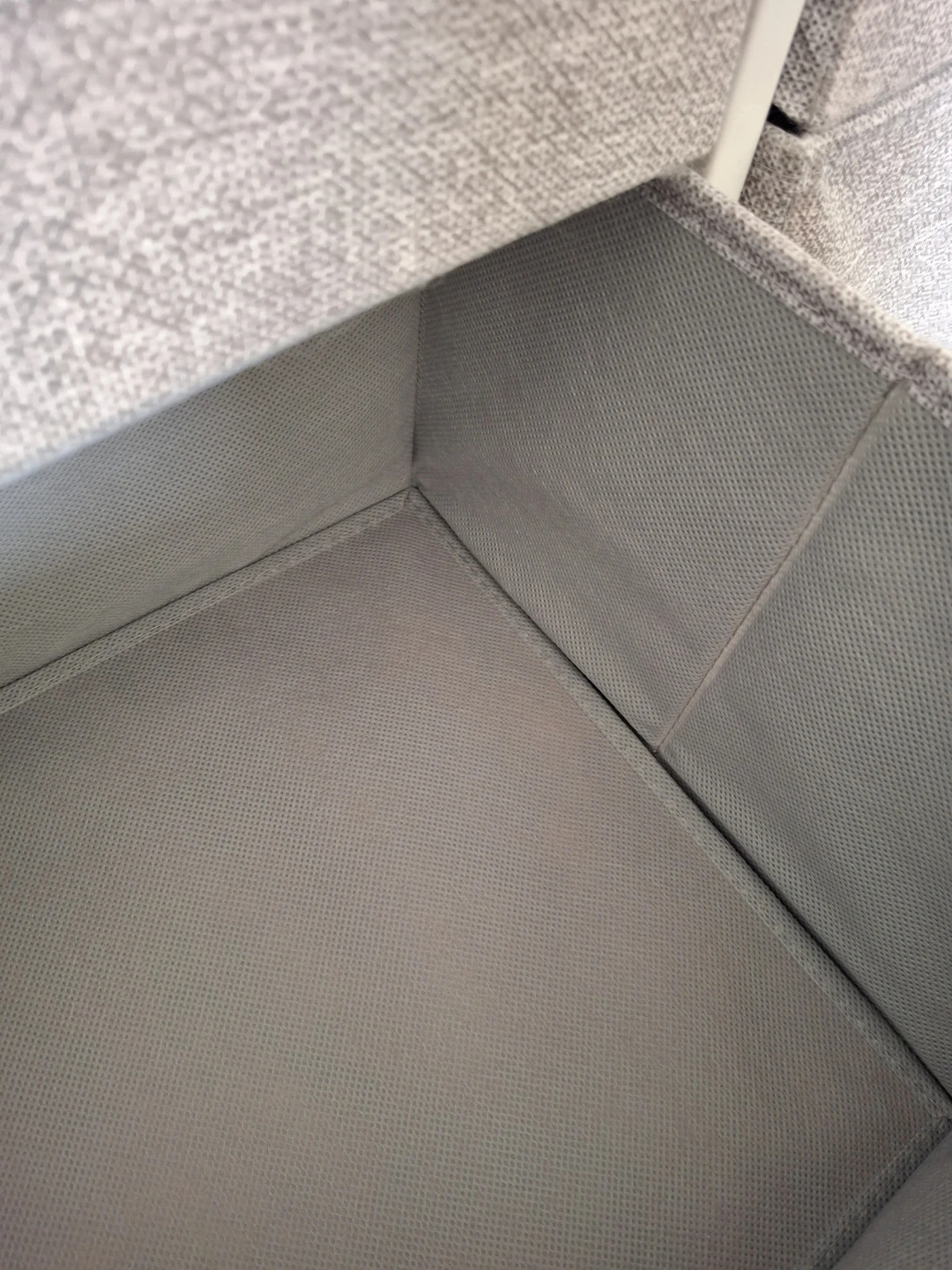 Grey Fabric Drawer Storage Unit - photo 4