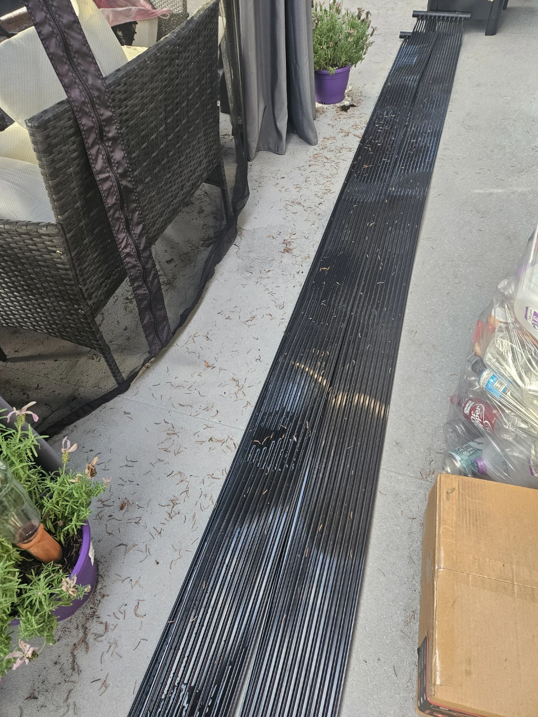 Brand new solar pool heater