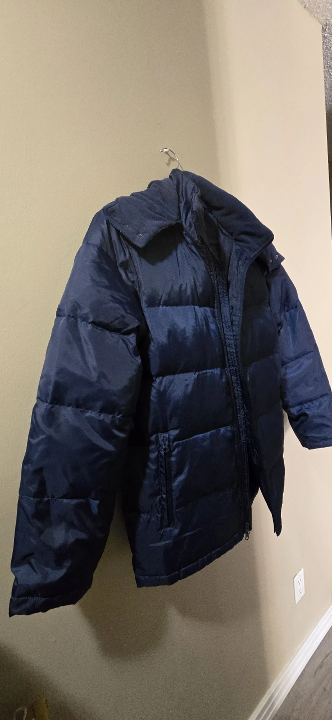 Joe Fresh Puffer Jacket - Navy Blue