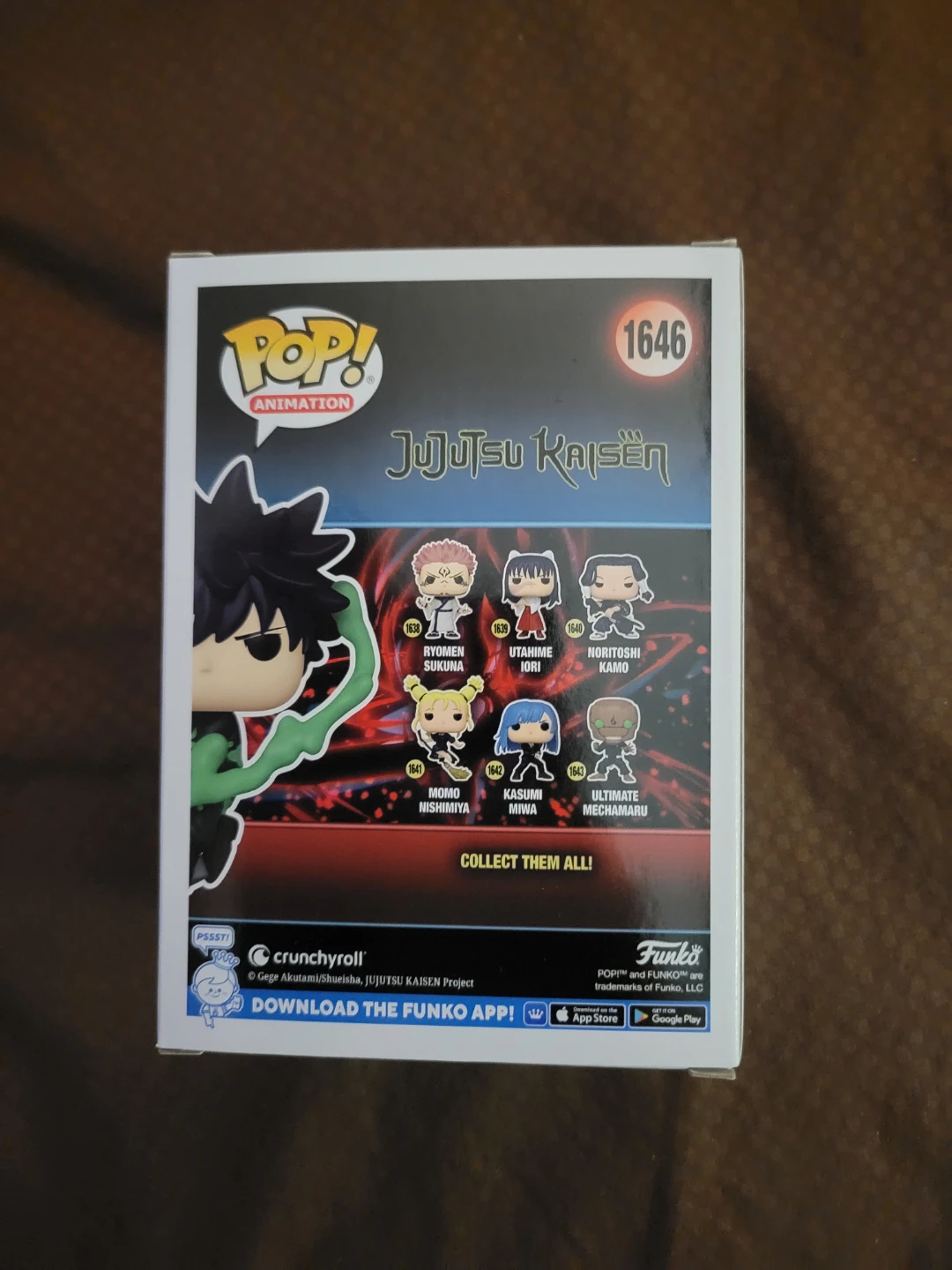 Funko Pop! Animation Jujutsu Kaisen Megumi Fushiguro #1646 - photo 3