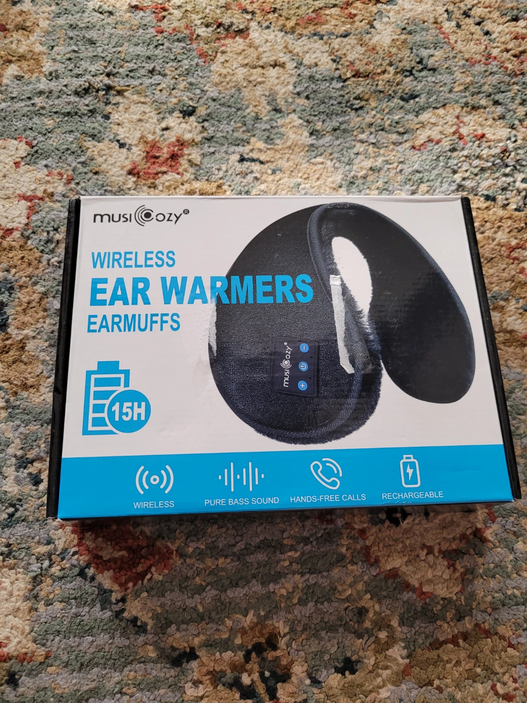 BNIB MUSICOZY Bluetooth Ear Muffs - Black