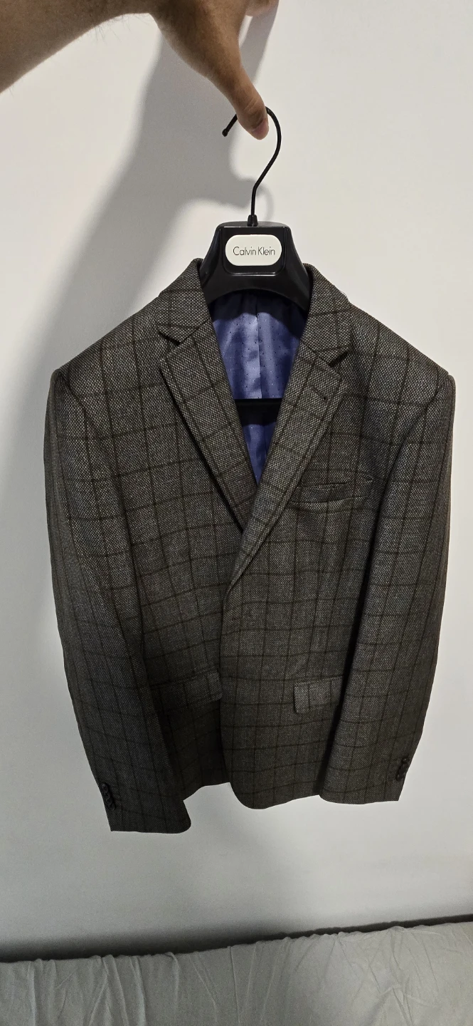Reaction Kenneth Cole Men's Plaid Blazer