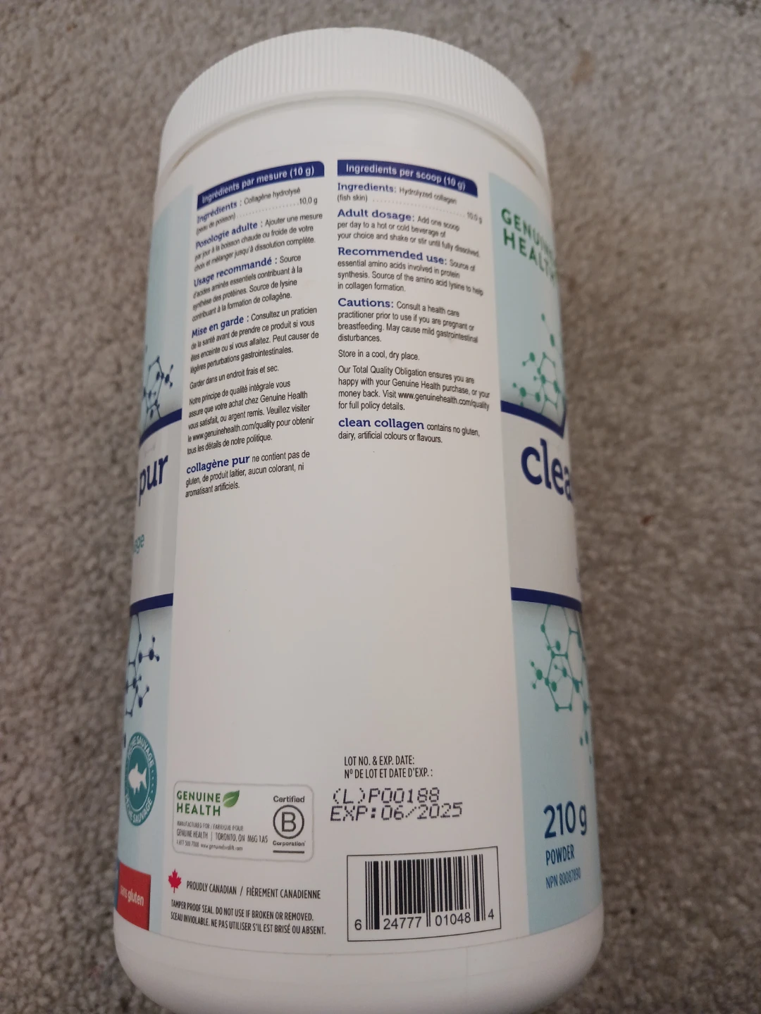 Collagen power please check expiry date packed - photo 3