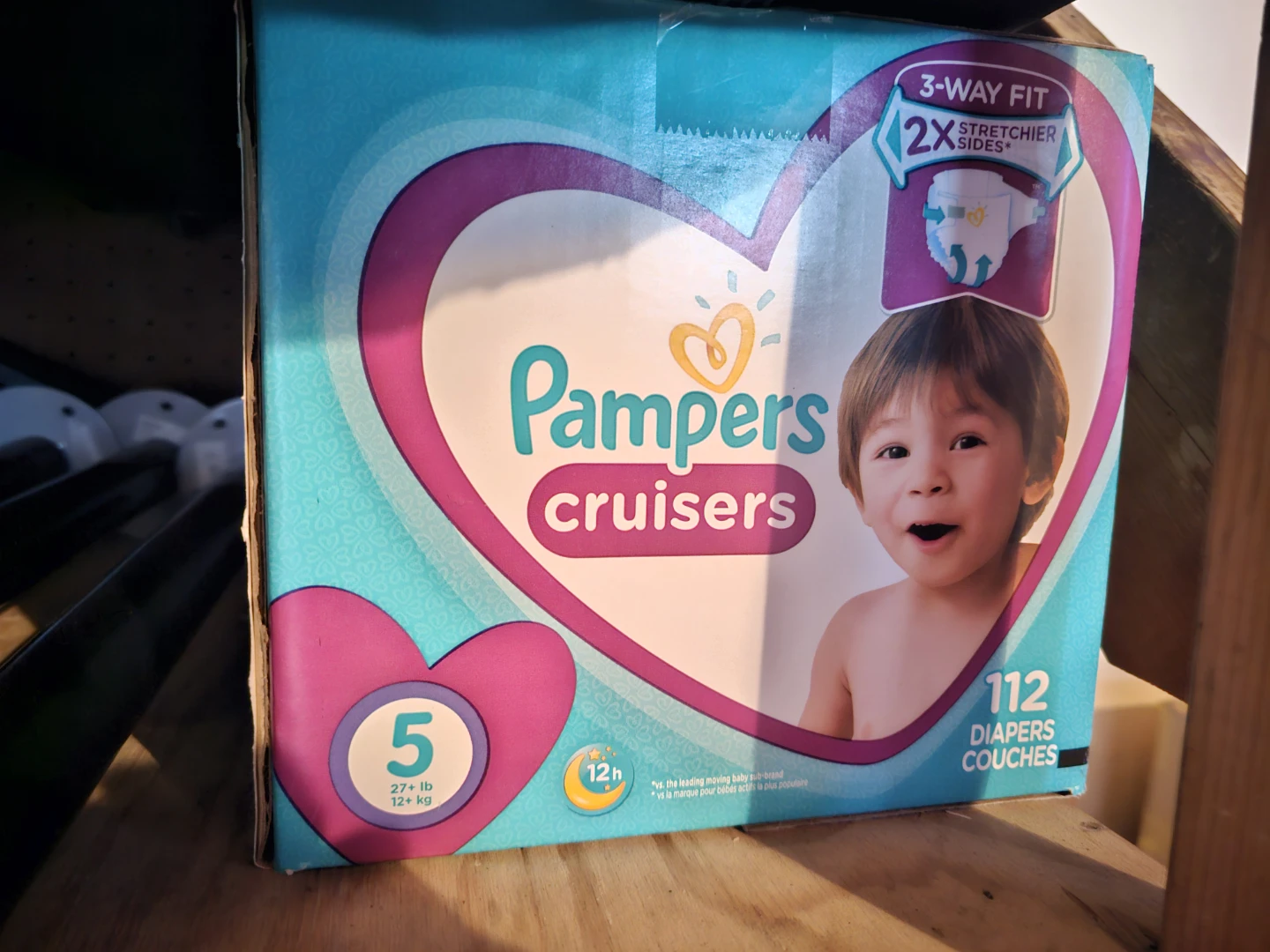 Pampers Cruisers Diapers Size 5 (112 Ct)