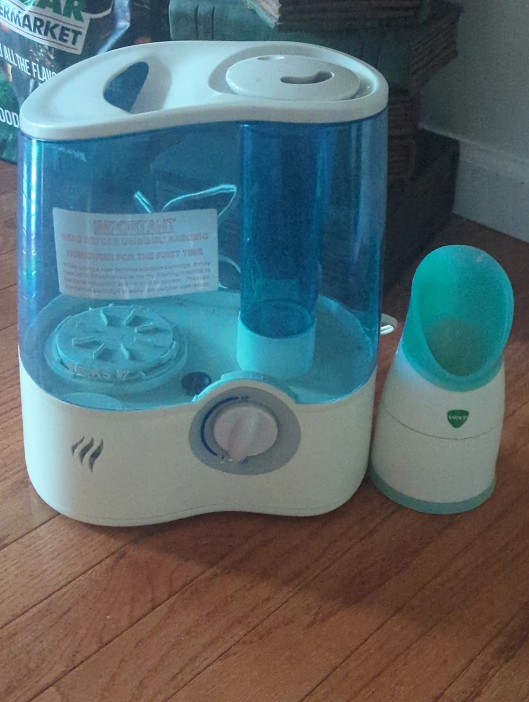 Vick's - Ultrasonic Humidifier and Steam Inhaler