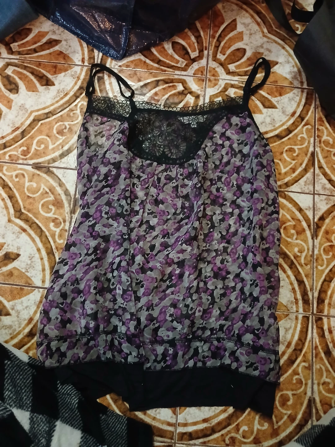 Costa Blanca Women's Floral Tank Top