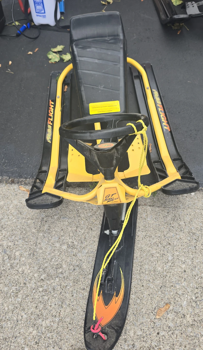 Free Flight Snow Sled with Steering Wheel - photo 4