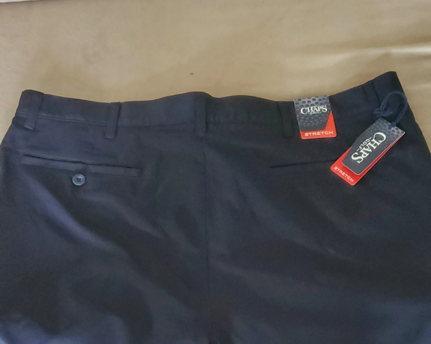 Chaps Golf Stretch Shorts Color Navy size 38 Brand New - photo 2