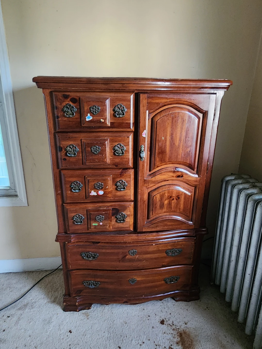 Wooden Dresser and Armoire Set - photo 2