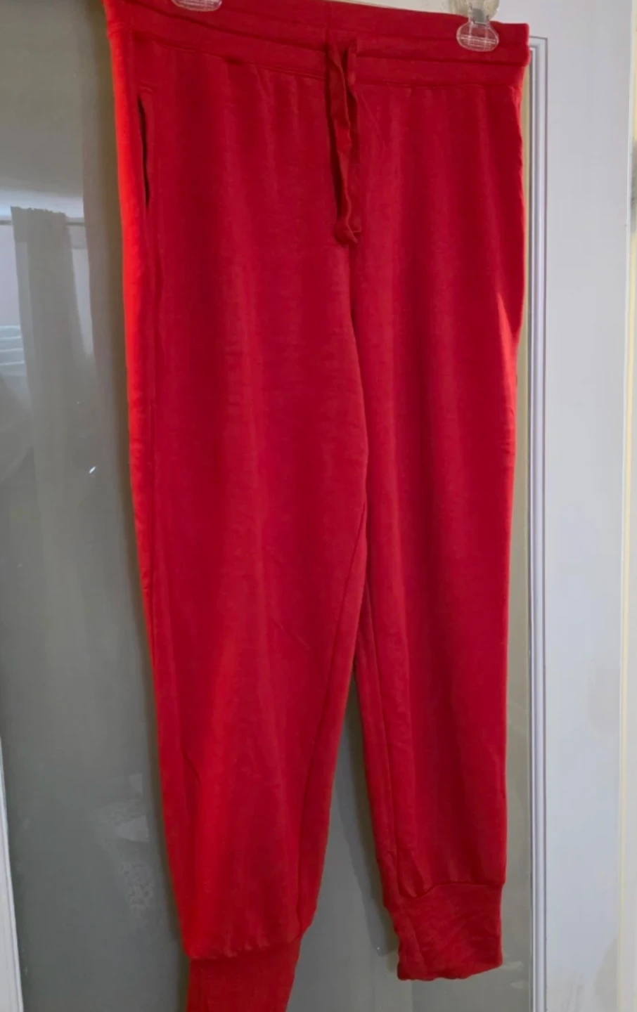 Fabletics Red Joggers Size Medium