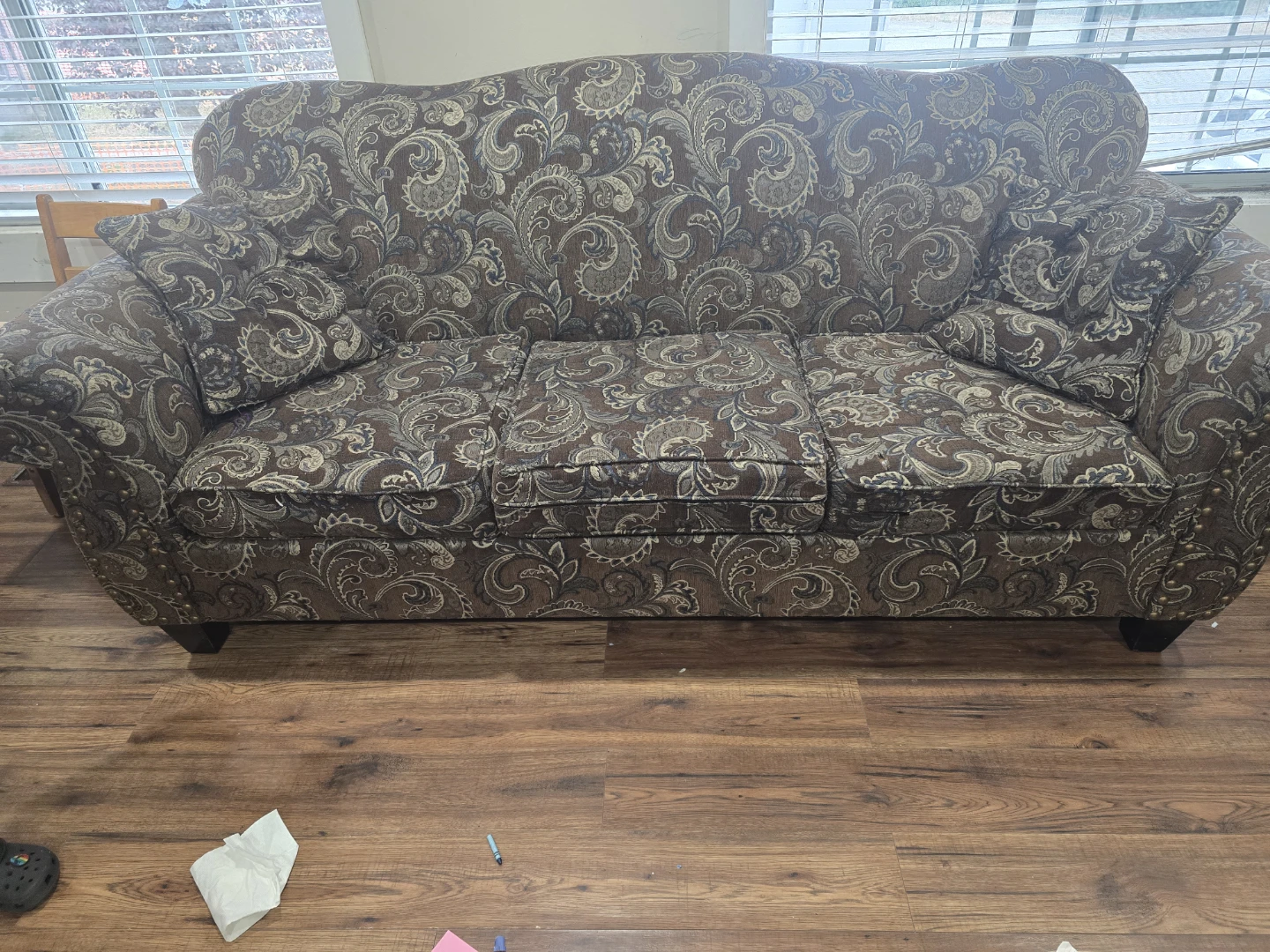 Paisley Print Sofa - photo 3
