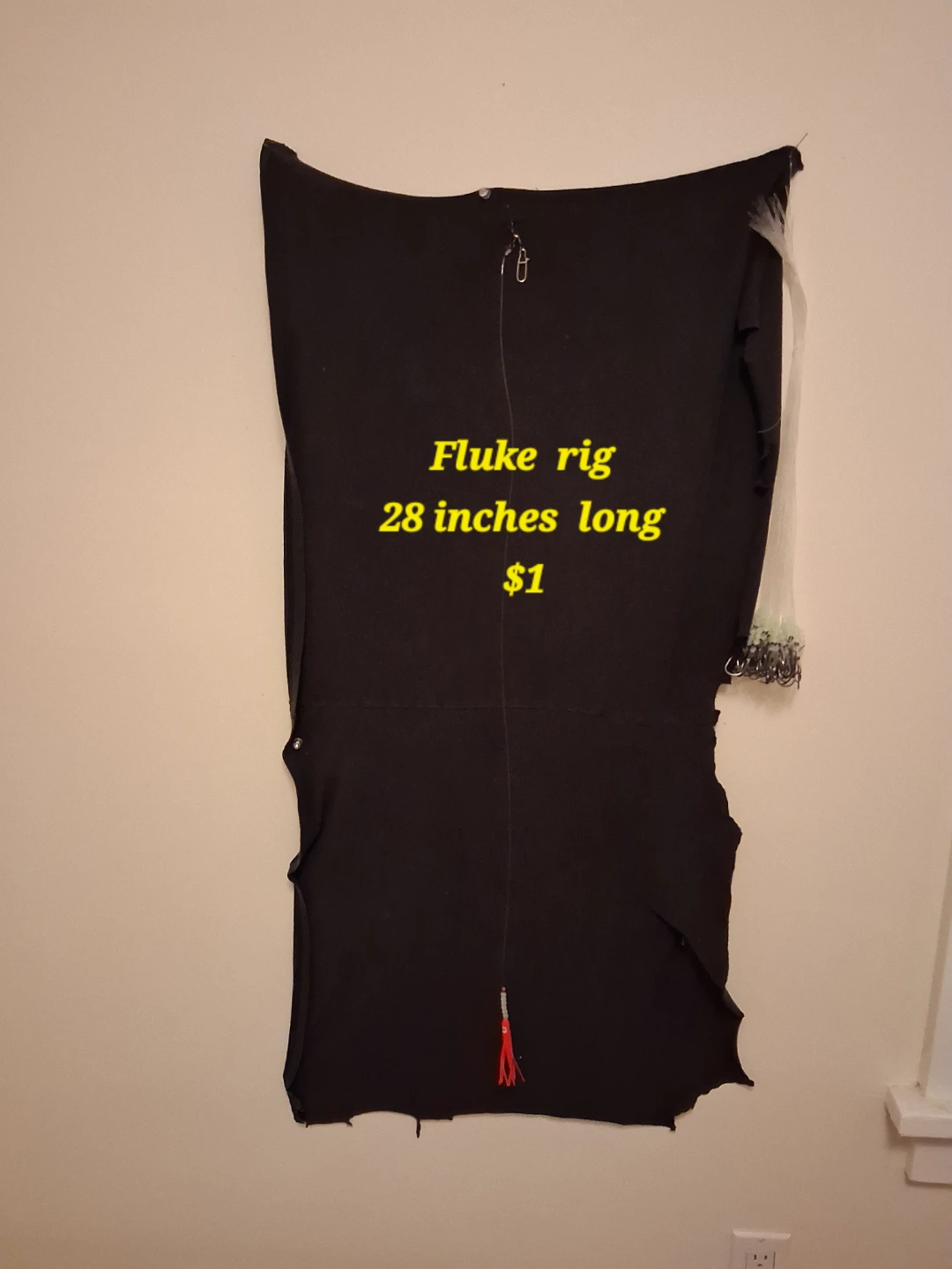 Fluke rig 28 inches long