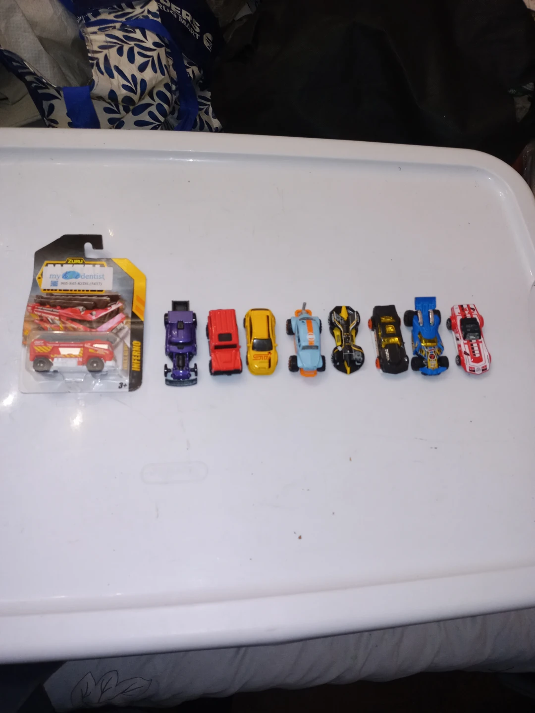 7 Hot Wheels & 2 Other Brands Die Cast Cars