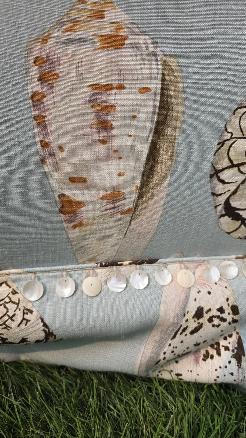 Armchairs with Seashell Pattern - photo 2