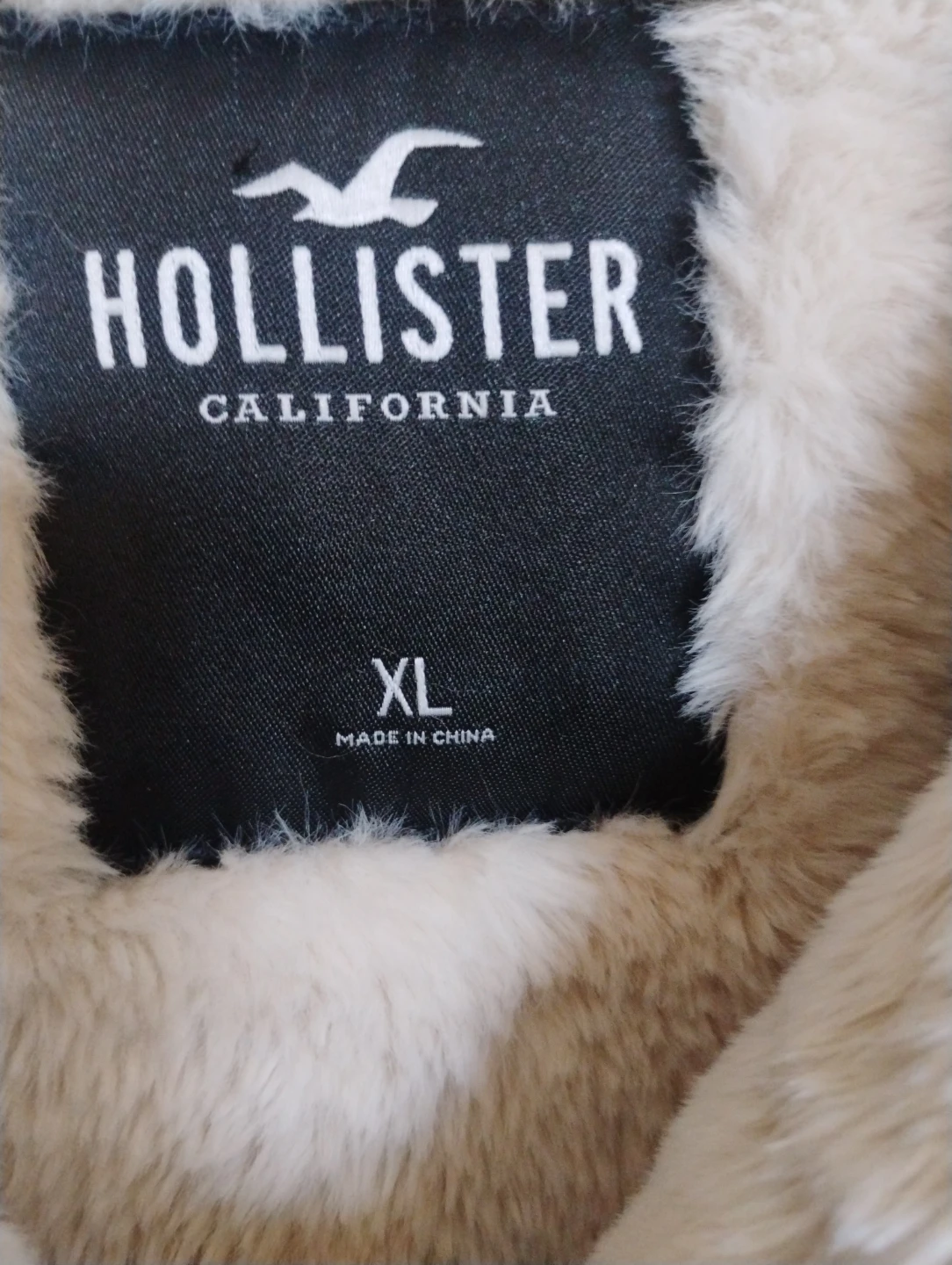 Hollister Faux Suede Sherpa Lined Bomber Jacket - photo 4