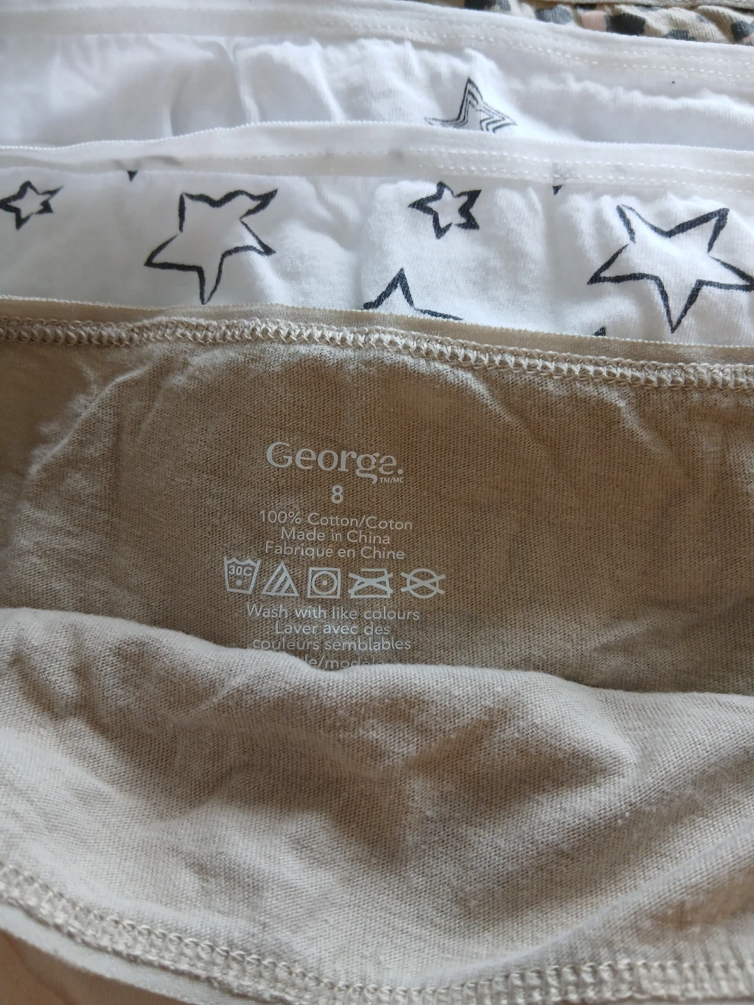 George Girls 7-Pack Cotton Underwear - photo 2