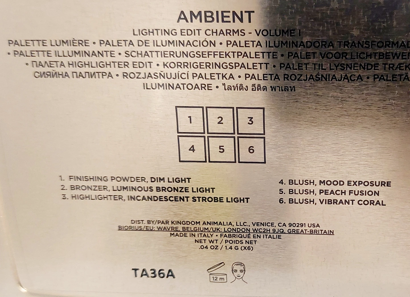 Hourglass Ambient Lighting Volume 1 Palette - photo 3