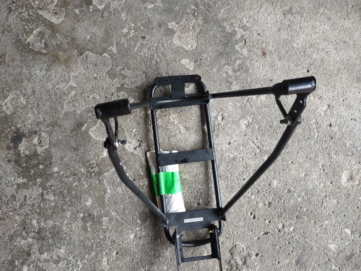 Black Bicycle Rear Rack - photo 5